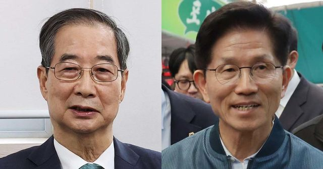 '한덕수와 김문수 중 누가 단일후보로 적합해?' 여론조사 결과 나왔다