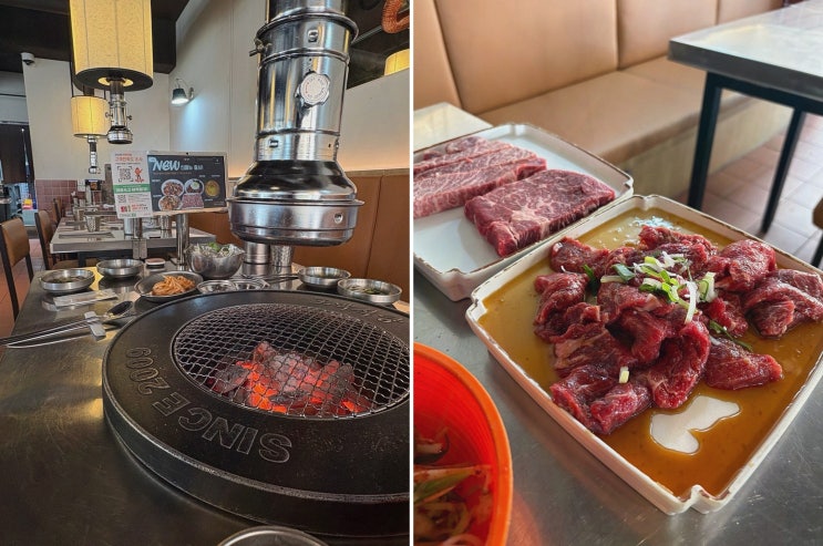  [맛집리뷰] 호박식당 한남오거리점, 유아 의자 구비된 한남오거리 고기집