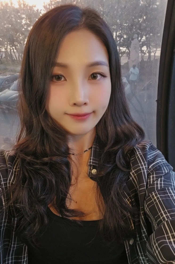 청담헤어샵 유니크헤어에서 여자 긴머리 레이어드펌 하고왔어요💇♀️