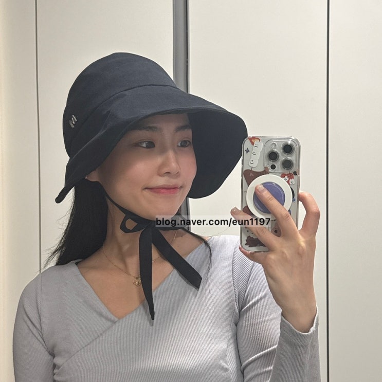 햇빛차단모자 마스케라 브리즈 코튼 리버시블 여름 보닛햇 후기