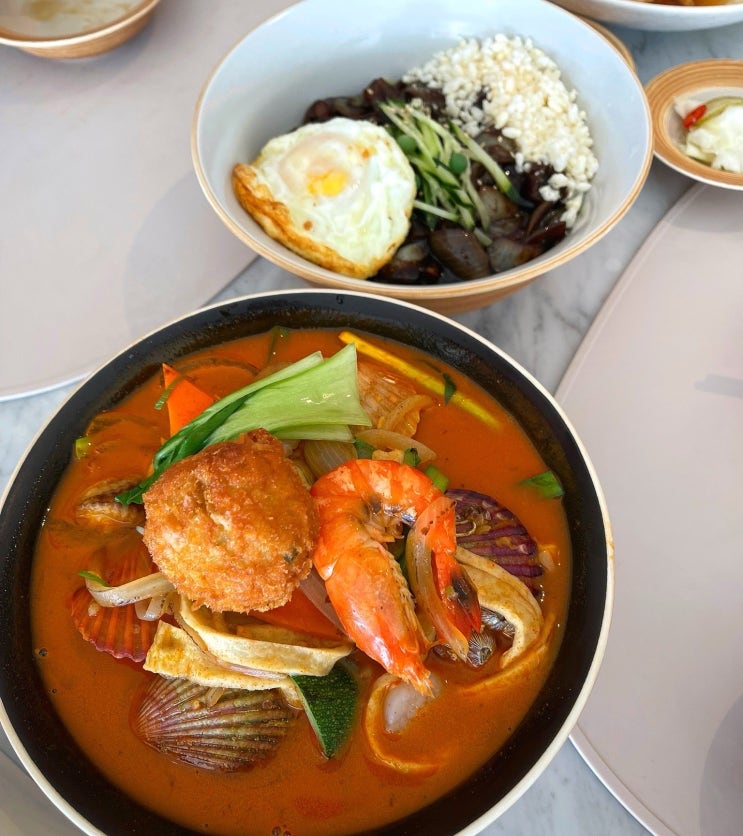  부산5대짬뽕 산조 광안리 호텔아쿠아펠리스 중식당 오션뷰맛집