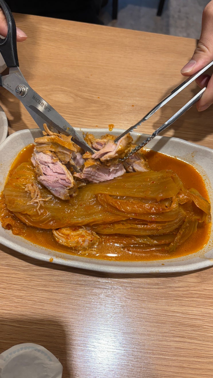  [정자/한식] 비스트로 분당김치찜 본점_신 김치찜과 오징어 김치전