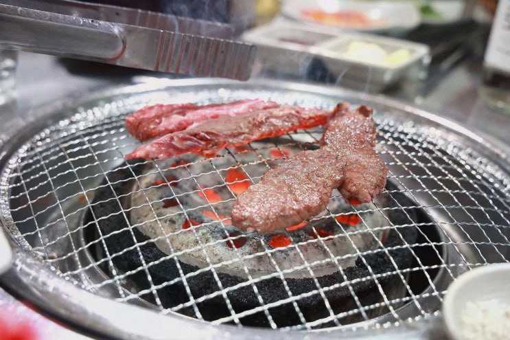  [한우리식당] 연탄구이로 즐기는 한우, 하이원 워터월드 맛집