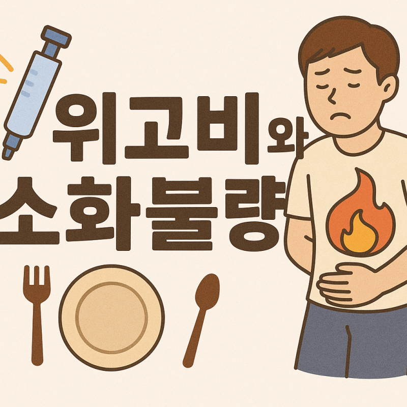 위고비 사용중 더부룩하고 소화가 안되요. 계속 사용해도 될까요? (위고비/삭센다/트루리시....