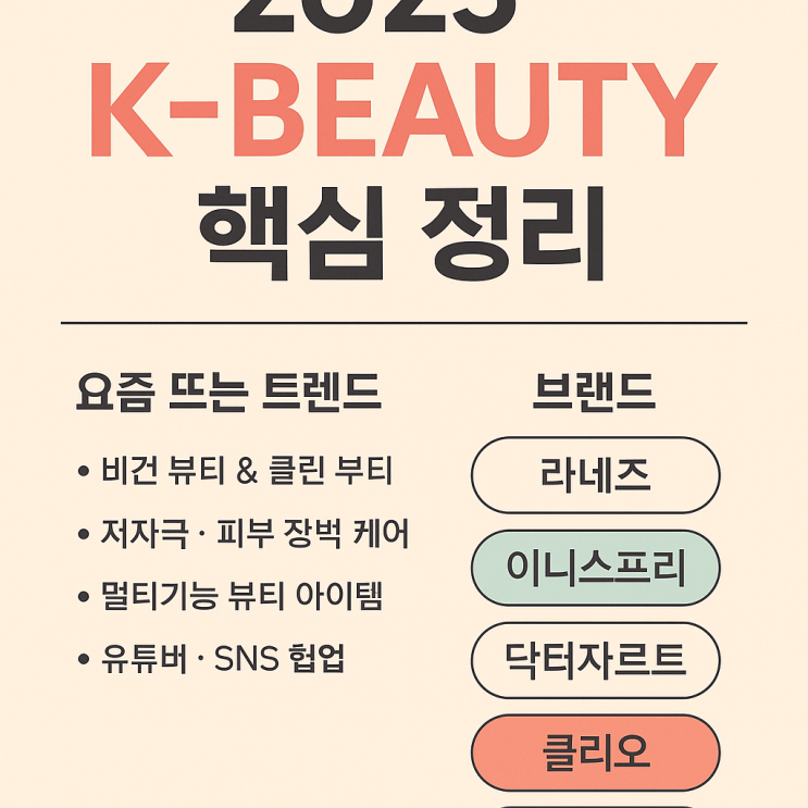  전 세계가 열광하는 K-뷰티, 왜 이렇게 인기일까?