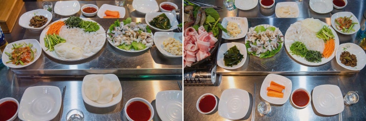  학동수산시장, 신선한 돌문어삼합을 즐길 수 있는 여수 학동 맛집