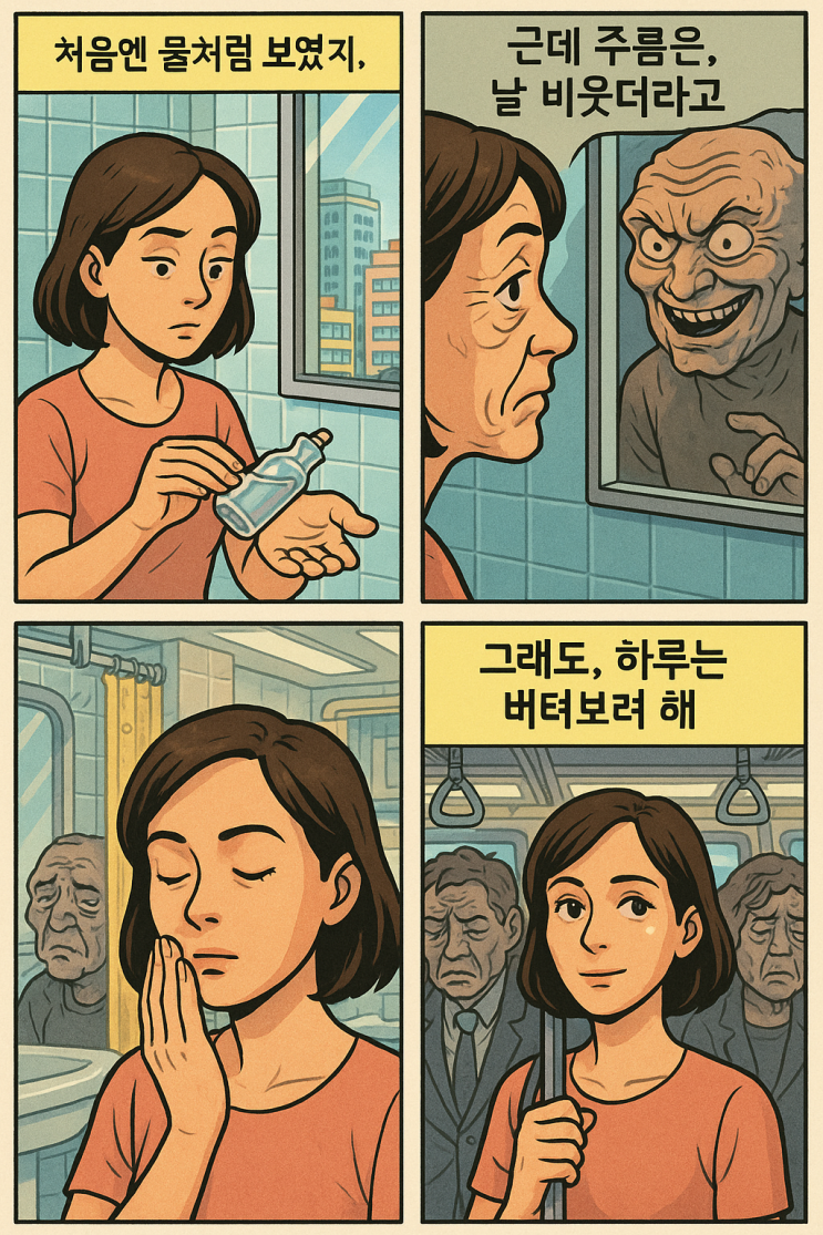   “눈가 주름, 자작나무 수액으로 지운 40대의 진심”