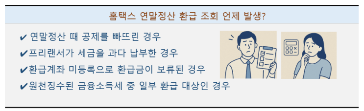 <b>국세청 홈택스</b> 환급금 조회 방법 숨은 돈 찾기 기간 지급일 언제?