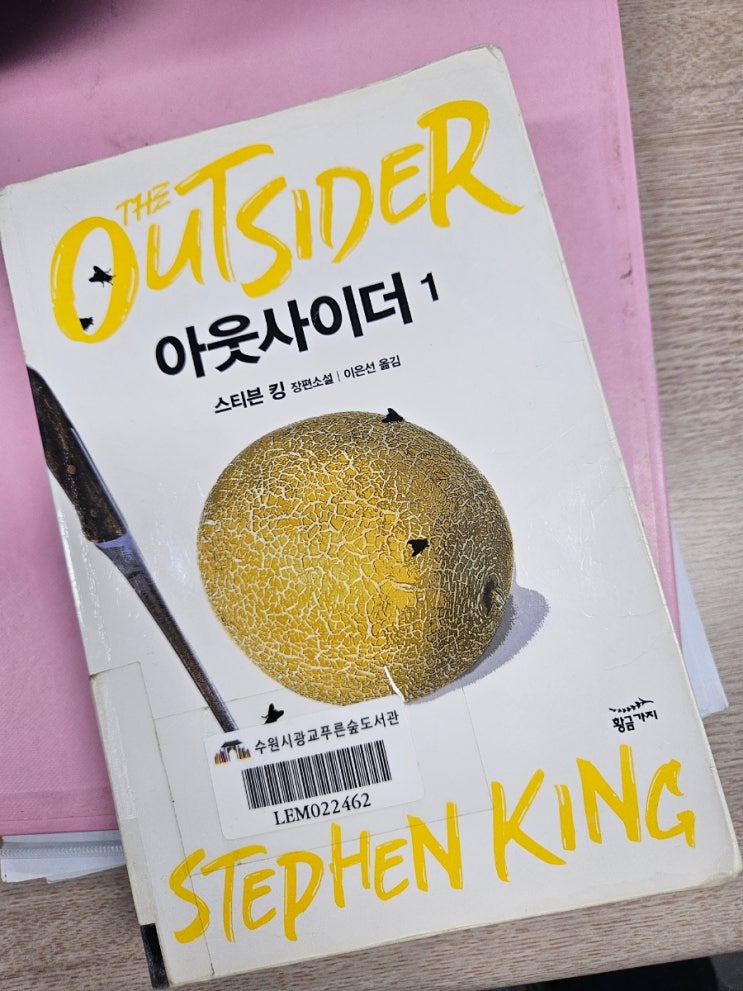 아웃사이더 책 리뷰) 공포와 초자연적 미스터리 소설