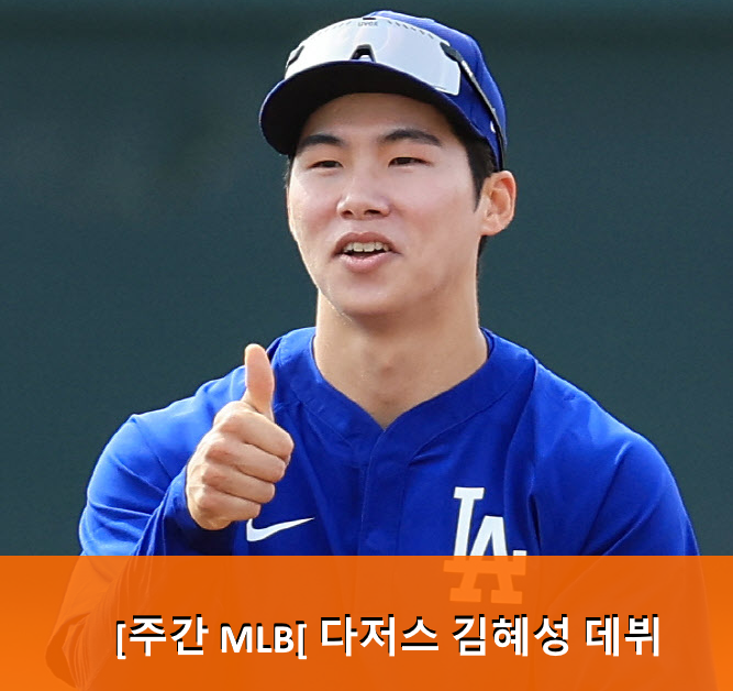[주간 mlb] <b>김혜성</b> <b>안타</b> 타점 만점 데뷔! la 다저스 40인... 