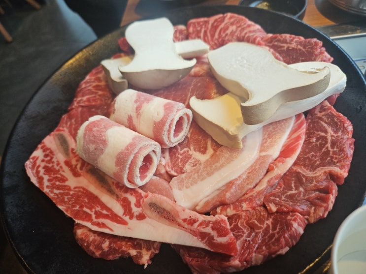  놀이방이 있는 가족 외식은 아산 도담도담 정육식당에서
