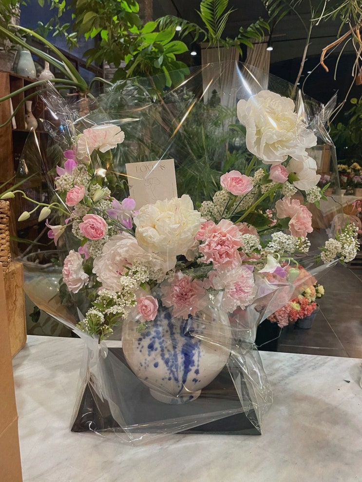  [디어파트너] 독특한 꽃다발로 친구의 집들이 선물 준비하기, 전주 꽃배달