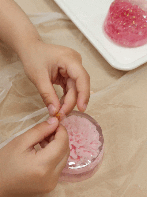  이마트 문화센터 아이와 함께 비누 만들기