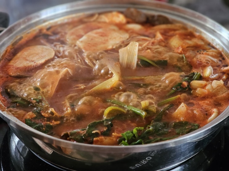  술안주로 좋은 야식 밀키트 추천 문현전통한우곱창전골