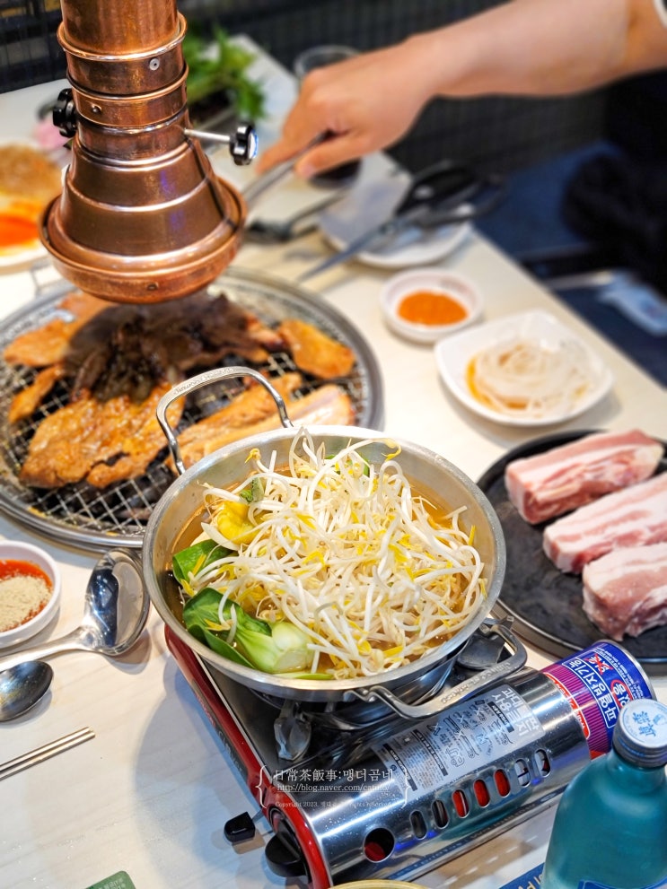  광주 두암동 맛집 명륜진사갈비 두암점 신메뉴 샤브샤브 삼겹살 고기집