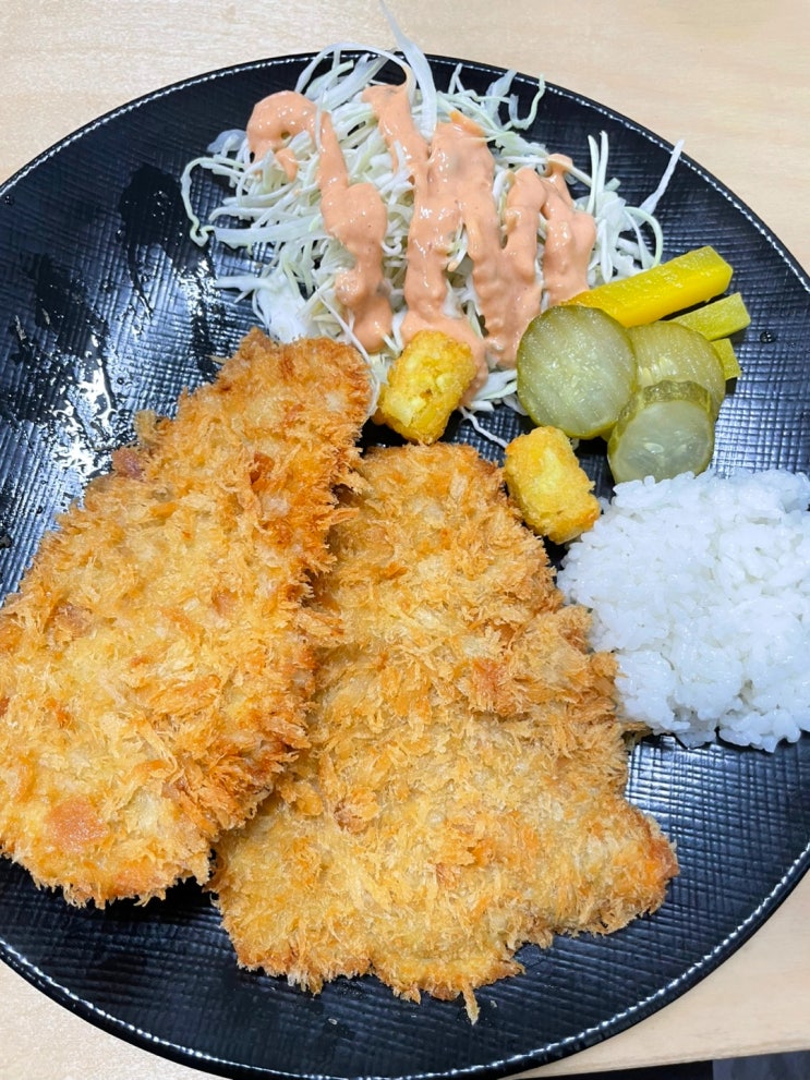  성남 모란맛집 바삭한 수제돈가스, 엄니네 쌈냉면 돈까스