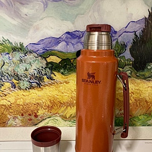 스탠리 1.4L 보온병 해머톤 브라운 (내돈내산 후기)