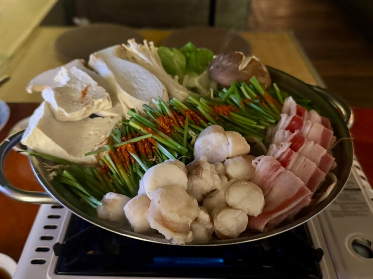  두정동먹자골목 모츠나베 맛집 풍바오 내돈내산 솔직리뷰