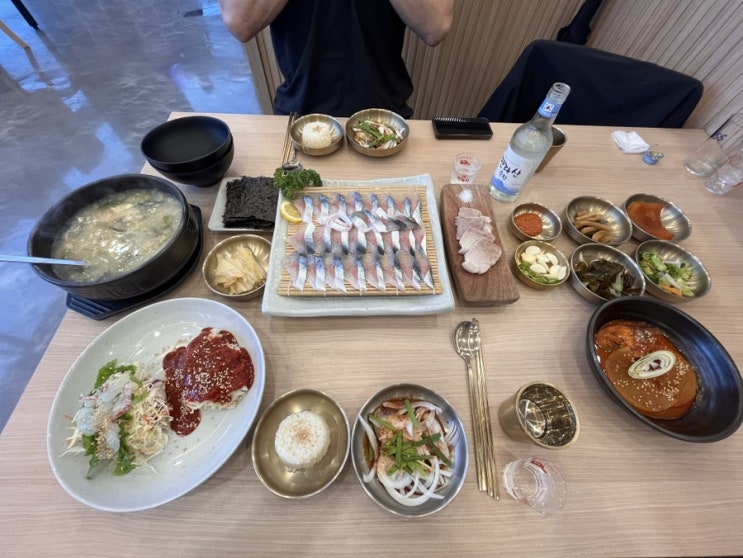  고등어회 세트가 푸짐한 제주시 횟집, 모슬포고등어 후기!