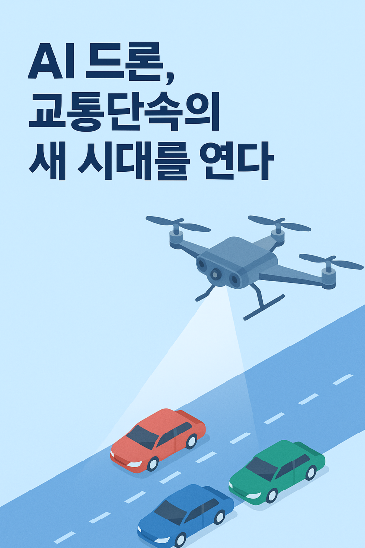  AI 드론 교통단속, 무엇이 달라졌을까?― 하늘에서 이루어지는 새로운 단속 시스템의 시대