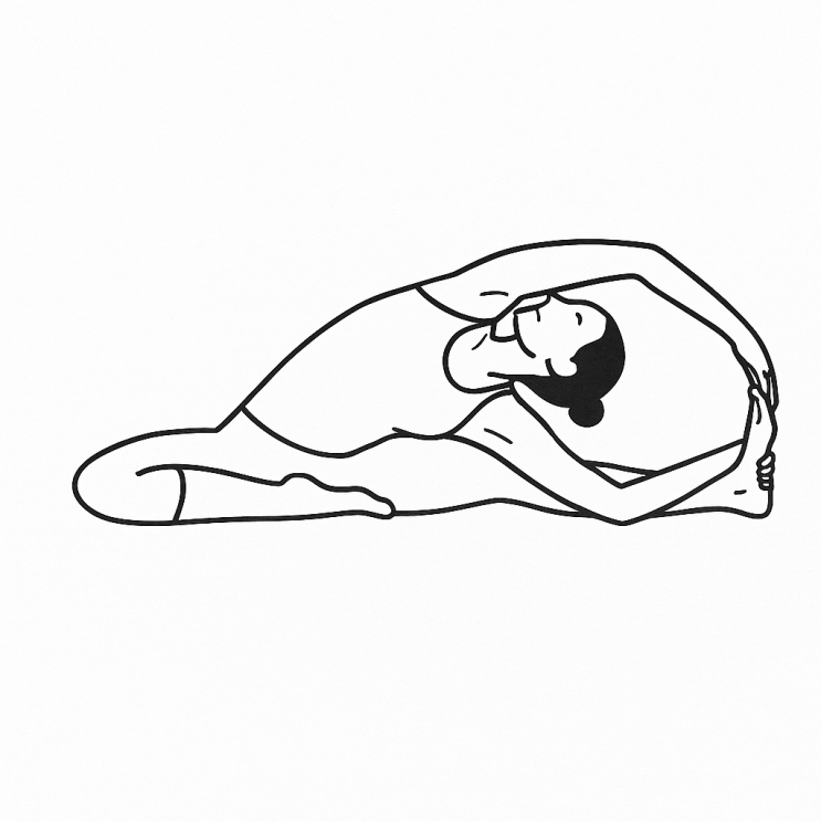  오늘의 요가 – 파리브르타 자누 시르사아사 (Parivrtta Janu Sirsasana)