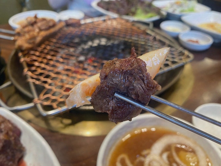  고급 한우를 맛볼 수 있는 구리소고기집, 마장동한우촌