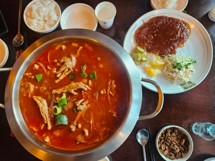  학익동맛집 마을회관포차 학익점 아이와 함께 방문한 후기