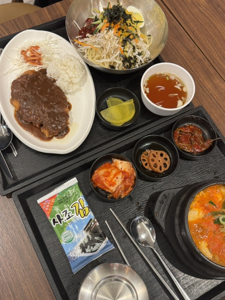  인천공항맛집 찾는다면 T1 이곳! 한식소담길 가성비 GOOD