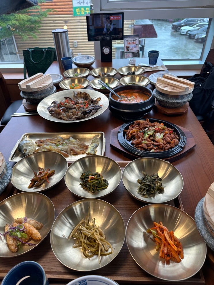 광명 밤일맛집 백승희의들밥 부모님 모시고 가기 좋은 한정식맛집