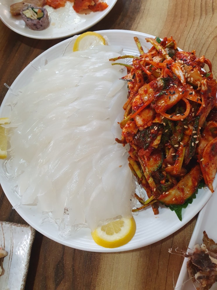  상무지구 맛집) 갑오징어 먹으러 새벽시장