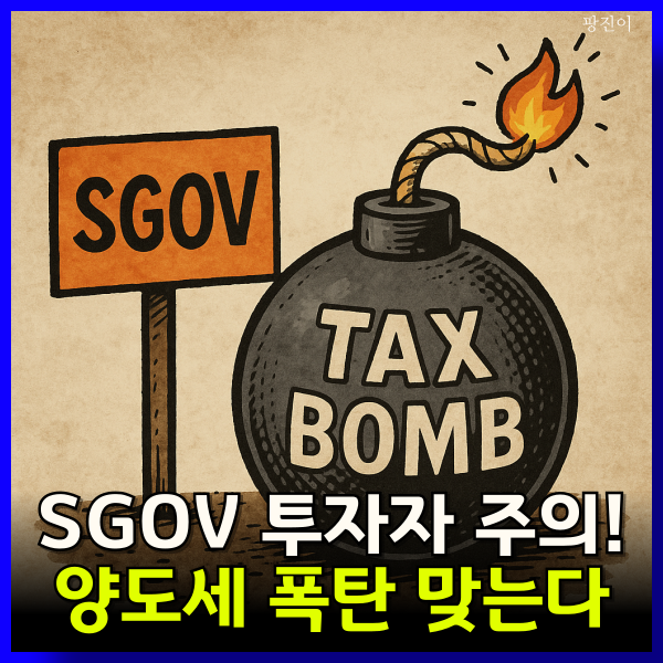  SGOV 초단기 채권 투자했다가 양도소득세 폭탄 맞은 이유