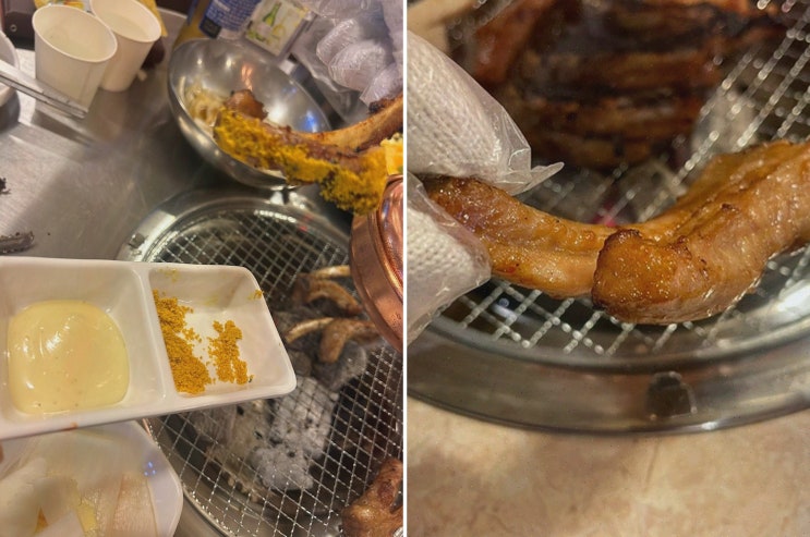  직장 동료와 함께한 우정의 밤, 뽀뽀쪽갈비 성산구상남동맛집에서
