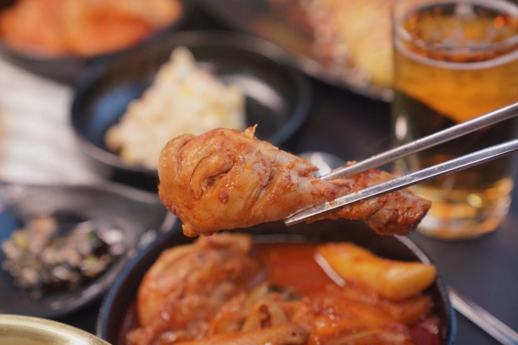  친구들과 함께 하는 즐거운 시간, 통큰솥뚜껑닭볶음탕 구월점