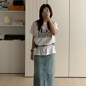 코드그라피(CGP) × 정채연｜코드그라피 반팔 스타일링 리뷰(w. 네이버 라이브)