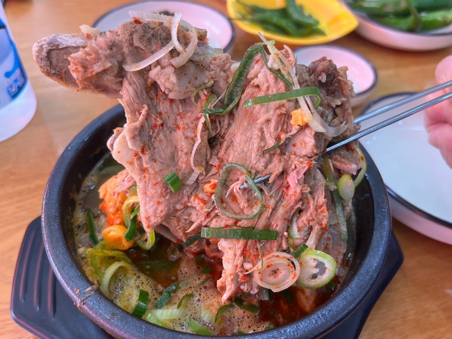  아산 배미동맛집 취향저격 맑은국물 오며가등뼈해장국