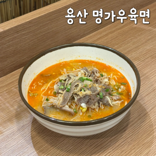  신용산역 점심맛집 명가우육면 가지탕수육 꼭 드셔보세요