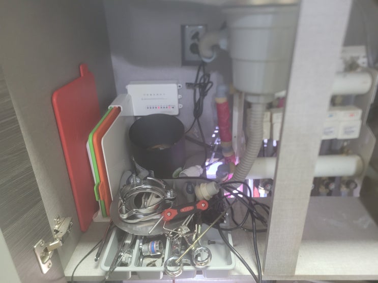  디스포저 사용중 음식물 분쇄기 막힘 배관 뚫는 법 서울 경기