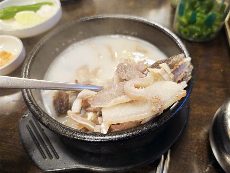  지나다 들린 순대국 맛집 양평 홍돼지마을순대국 본점