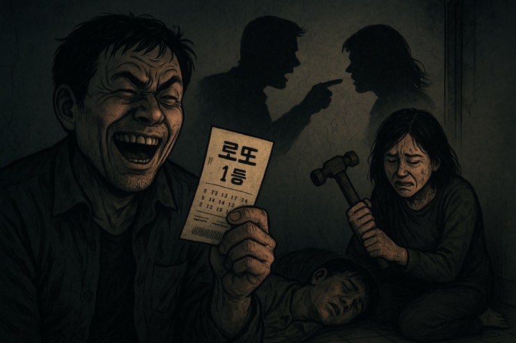  로또 1등 됐는데 왜 이런 일이.. 노점상 부부의 충격적 결말