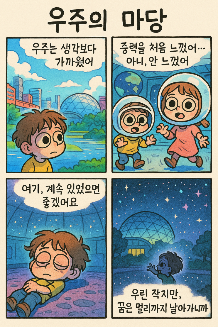   아이의 눈 속에 별이 떴다 — 과천과학관 어린이날 체험기