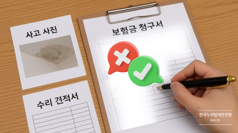 누수보험처리 절차? 누수보험청구 방법 및 필요 서류 (일상생활배상책임보험, 가족일상생활....
