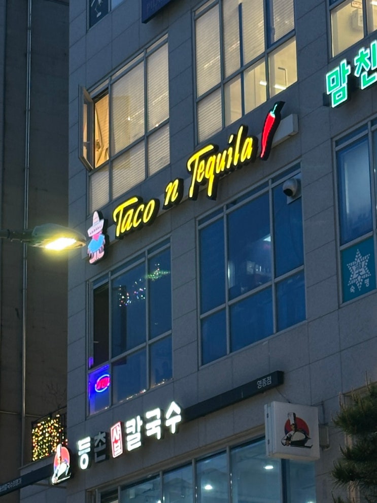  타코 앤 테킬라 영종하늘도시 애견동반 술집 중산동 맛집