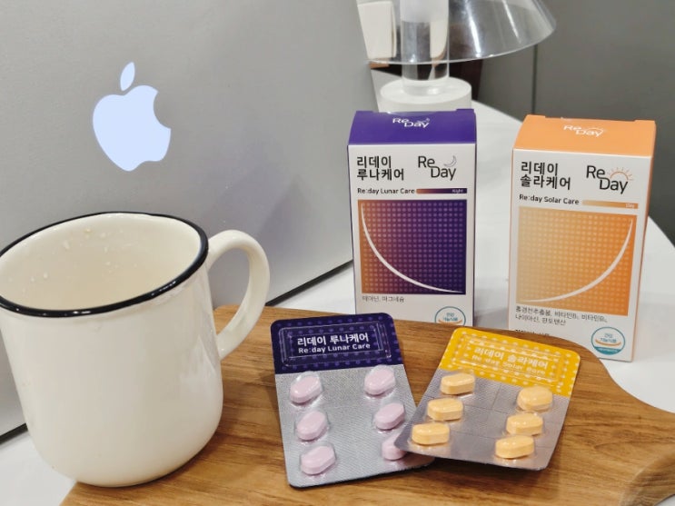  30대 40대 여성 남자 스트레스 관리 건강기능식품 리데이 솔라케어 루나케어 테아닌 홍경천 마음 영양제