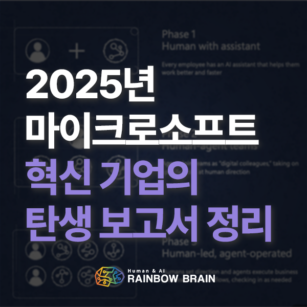  [기술동향] 2025년 마이크로소프트 혁신 기업(Frontier Firm)의 탄생 보고서 정리
