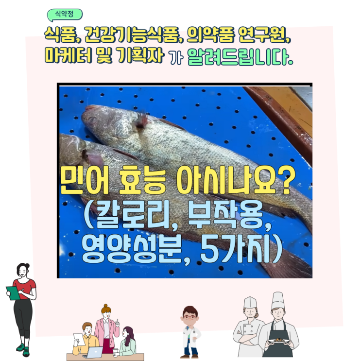  민어 효능 아시나요? (칼로리, 부작용, 영양성분, 5가지)