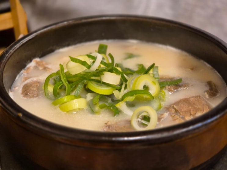  분당 오리역 맛집 특허받은 흑마늘밥과 전복설렁탕이 있는 광주옥