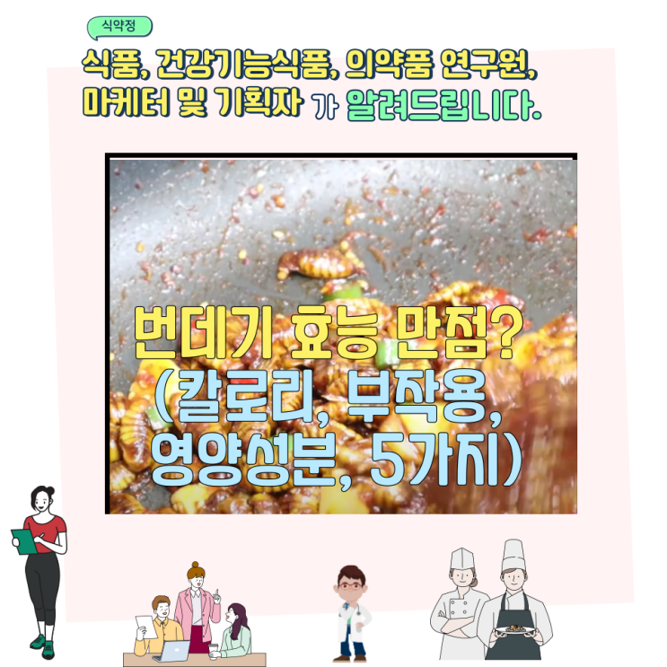  번데기 효능 만점? (칼로리, 부작용, 영양성분, 5가지)