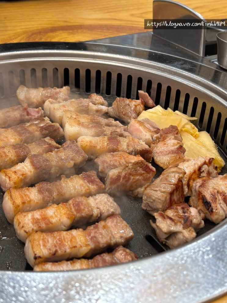  길음역 구워주는 고기집 맛찬들왕소금구이