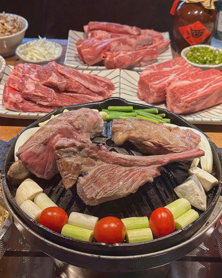  [청년양고기 평리점] 가족끼리 함께 즐기는 양갈비 두류광코