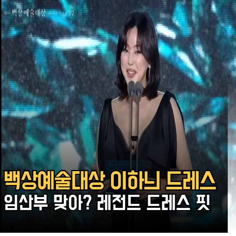 백상예술대상 이하늬 레드카펫 점령한 드레스 스타일링